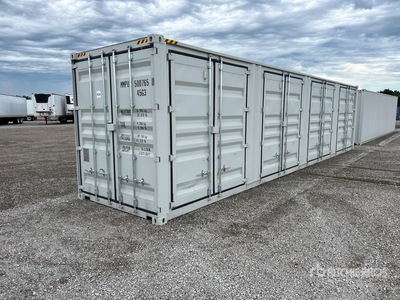 2026 40 ft High Cube Multi-Door Storage Container (Unused)