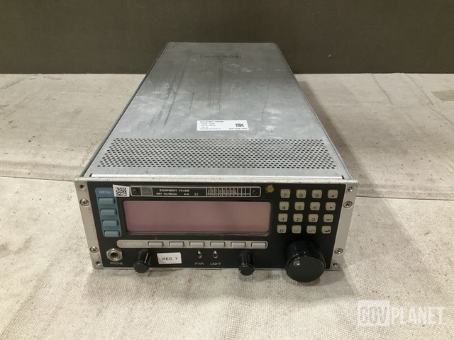 (2) DRS Signal Solutions WJ-9902A Equipment Frames