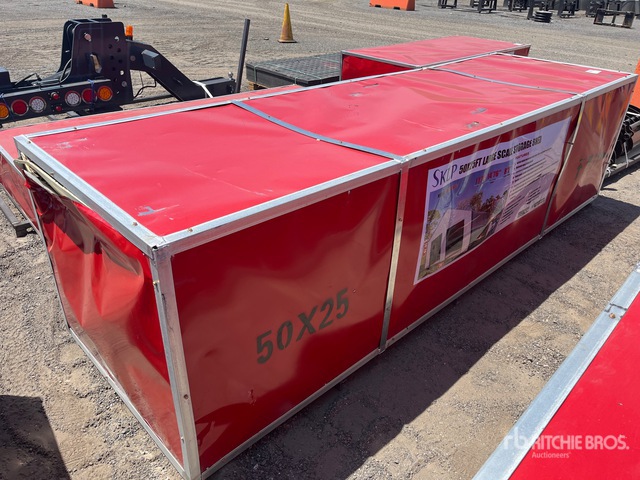 2026 SKLP SK-S5025 50 ft x 25 ft Metal Livestock Shelter (Unused)