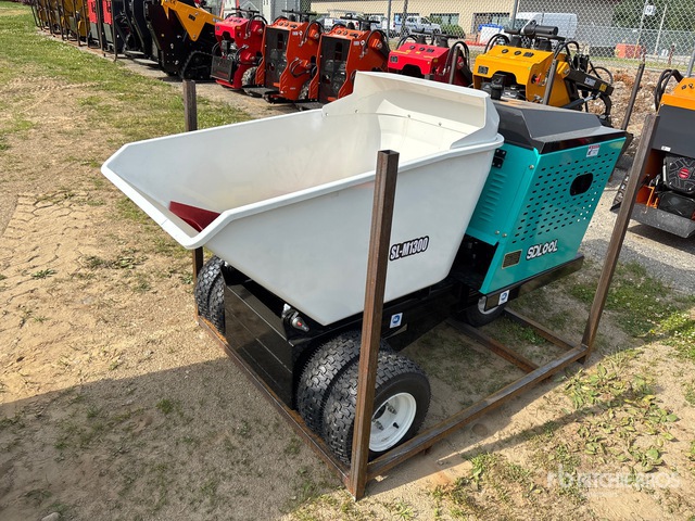 2026 SDLOOL SL-M1300 Walk-Behind Mini Wheel Dump Truck Dumper (Unused)