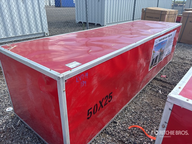 2026 SKLP SK-S5025 25 ft x 50 ft Metal Storage Building (Unused)