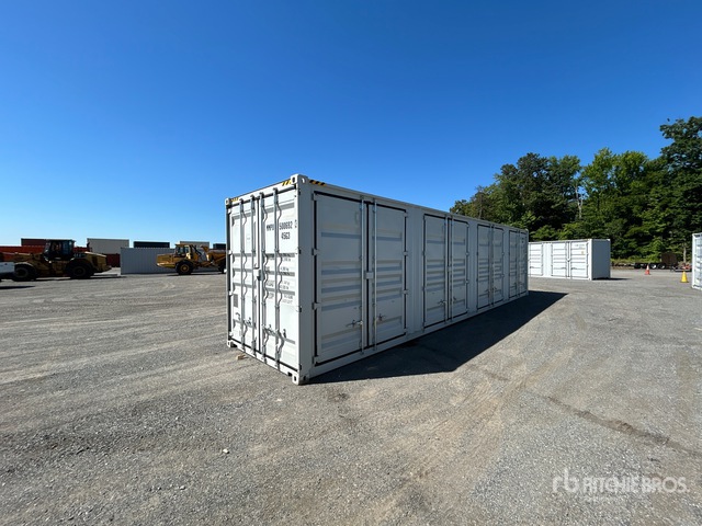 2026 40 ft High Cube Multi-Door Storage Container