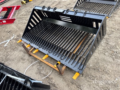 2026 GIYI GY-RB66 66 in Skeleton Skid Steer Bucket (Unused)
