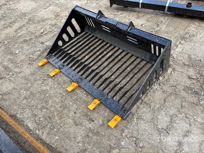 2026 GIYI GY-RB44 44 in Skeleton Mini Skid Steer Bucket (Unused)