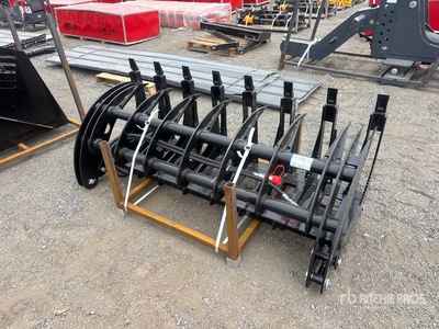 2026 GIYI GY-CLG72 72 in Skid Steer Grapple (Unused)