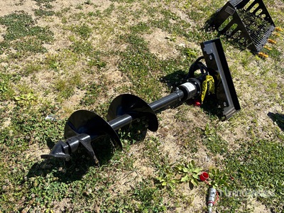 2026 GIYI 12 in Mini Skid Steer Auger (Unused)