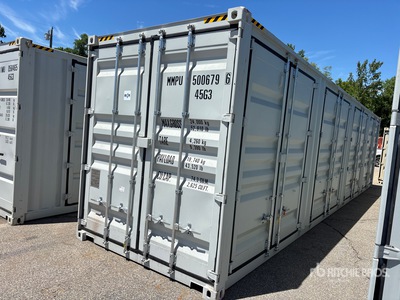 2026 40 ft High Cube Multi-Door Contenedor de almacenamiento (Unused)
