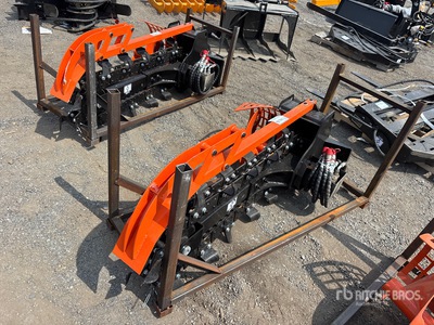 2026 GIYI GY-X39F 39 in Mini Skid Steer Trencher (Unused)