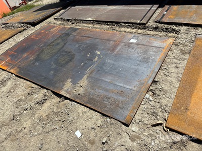 2026 SKLP 5 ft x 10 ft (0.4 in Thick) Steel Plate Steel Plates (Unused)