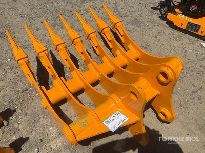 2026 GIYI Excavator Rake (Unused)