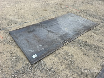 2026 SKLP 5 ft x 10 ft (.4 in Thick) 鋼 (Unused)