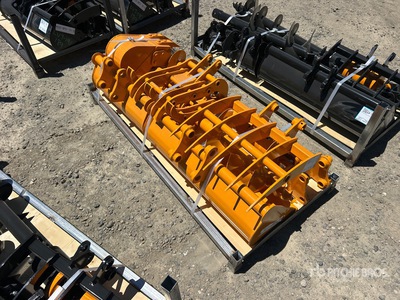 Quantity of (8) 2026 GIYI Cat 301 GYA-8 Excavator Attachments エクスカベーター用アタッチメント - その他 (Unused)
