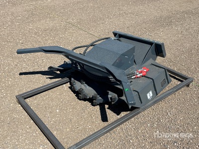 2026 GIYI GY-MDM50 33 in Mini Skid Steer Mulcher (Unused)