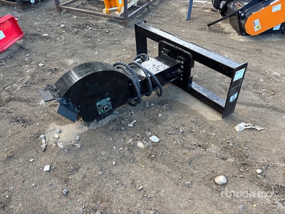 2026 GIYI GY-BSG45 16 in Skid Stump Grinder スキッドステア付属部品 (Unused)