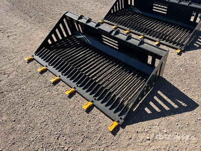 2026 GIYI GY-RB66 66 in Rock Skid Steer Bucket (Unused)
