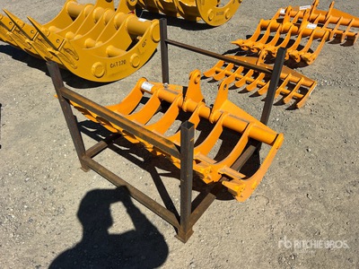 2026 GIYI 48 in Rastrello per escavatore - Fits Cat 307 (Unused)