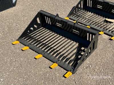 2026 GIYI GY-RB44 44 in Skeleton Mini Skid Steer Bucket (Unused)