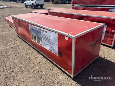 2026 SKLP SK-S5025 25 ft x 50 ft Large Scale Storage Shed Storage Building (Unused)