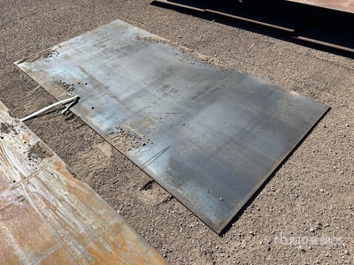 2026 SKLP 5 ft x 10 ft Steel Plate (Unused)