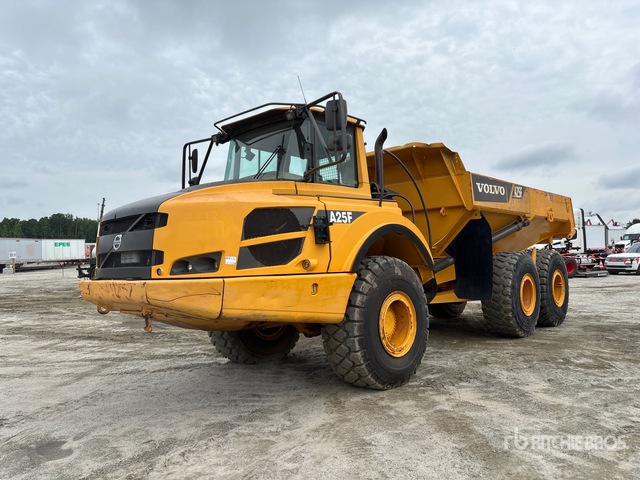2012 Volvo A25F Articulated Dump Truck