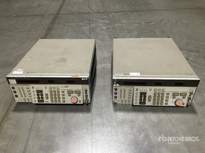 (2) HP 8662A Synthesized Signal Generators