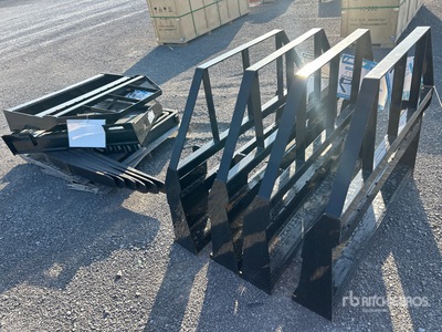2026 Mower King SA 48 in Qty of 6 Skid Steer Forks (Unused)