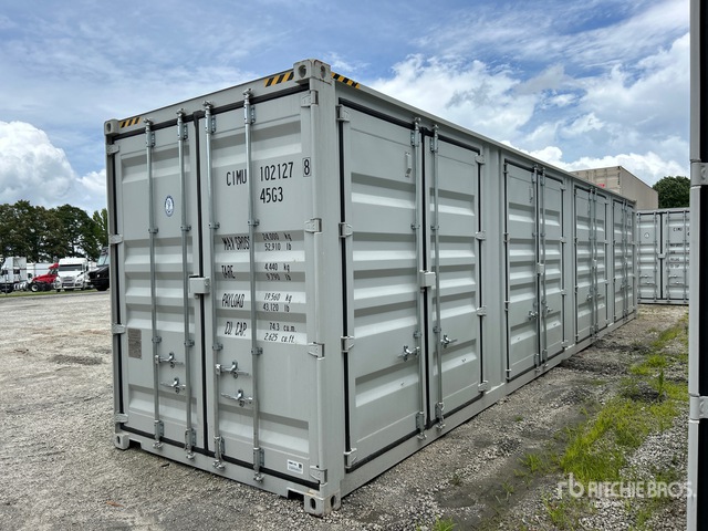 2025 40 ft High Cube Multi-Door Storage Container
