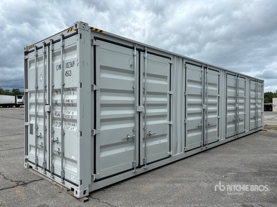 2025 40 ft High Cube Multi-Door Storage Container