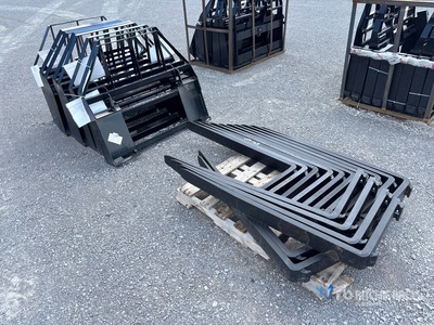 2026 Mower King SA 48 in Qty of 8 スキッドステア用フォーク (Unused)
