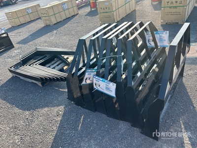 2026 Mower King SA 48 in Qty of 8 Skid Steer Forks (Unused)