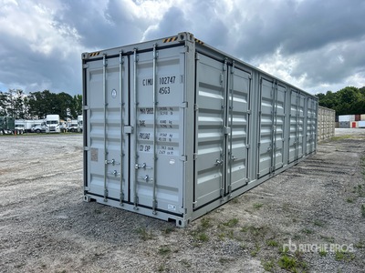 2026 40 ft One-Way High Cube Multi-Door Storage Container