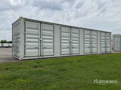 2026 40 ft High Cube Multi-Door 40 ft One-Way High Cube Multi-Door Storage Container