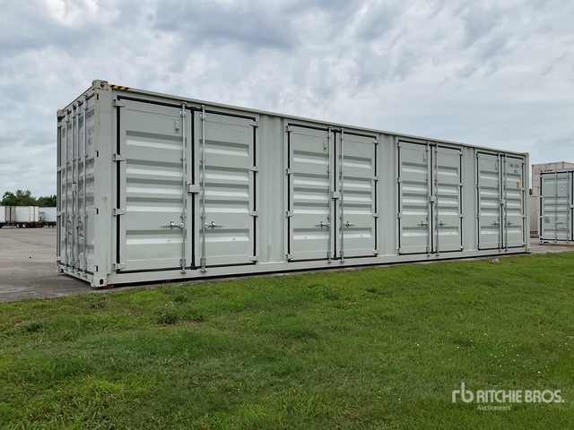 2026 40 ft High Cube Multi-Door 40 ft One-Way High Cube Multi-Door Storage Container