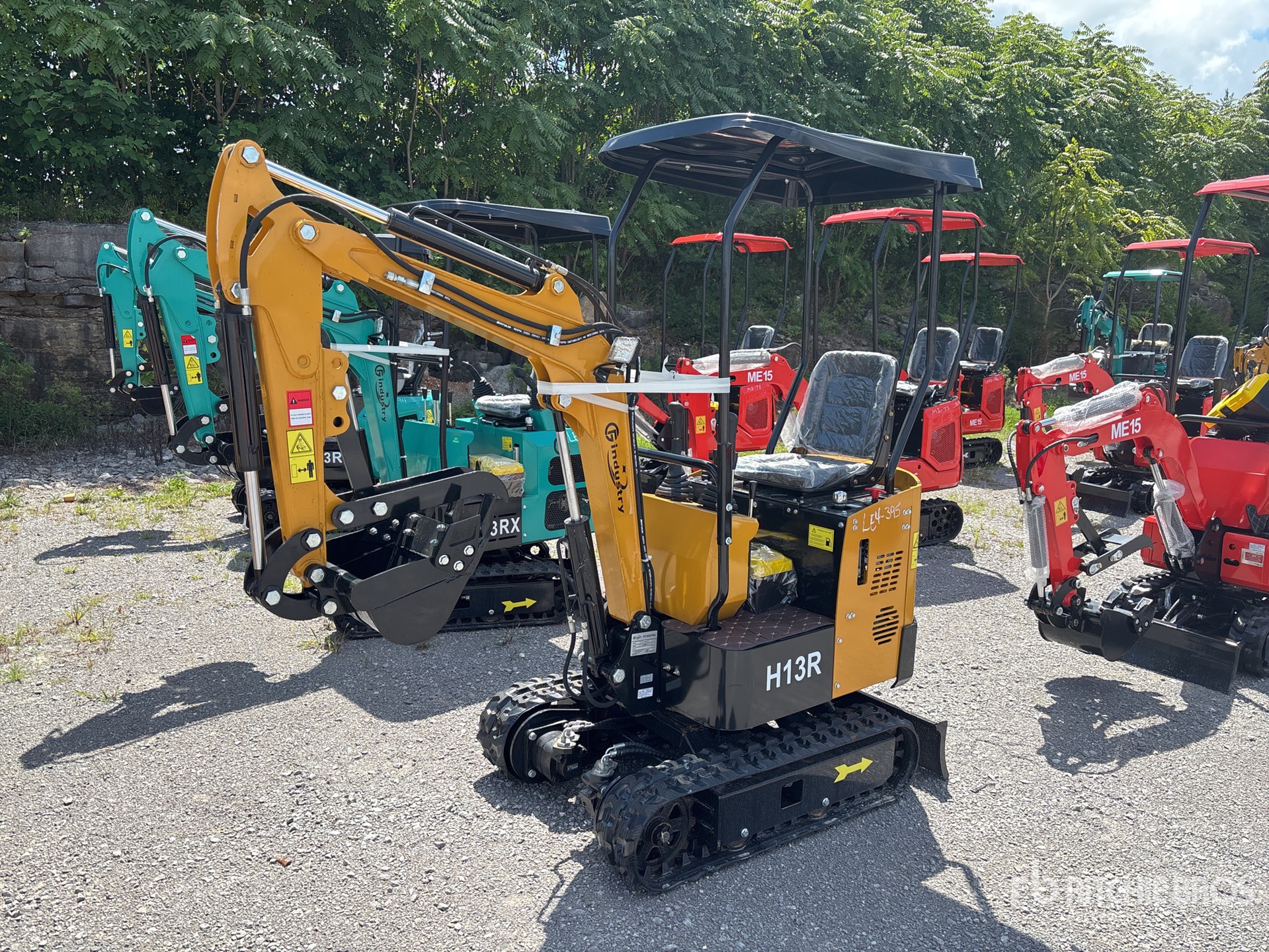2026 CFG H13R Mini Excavator (Unused)