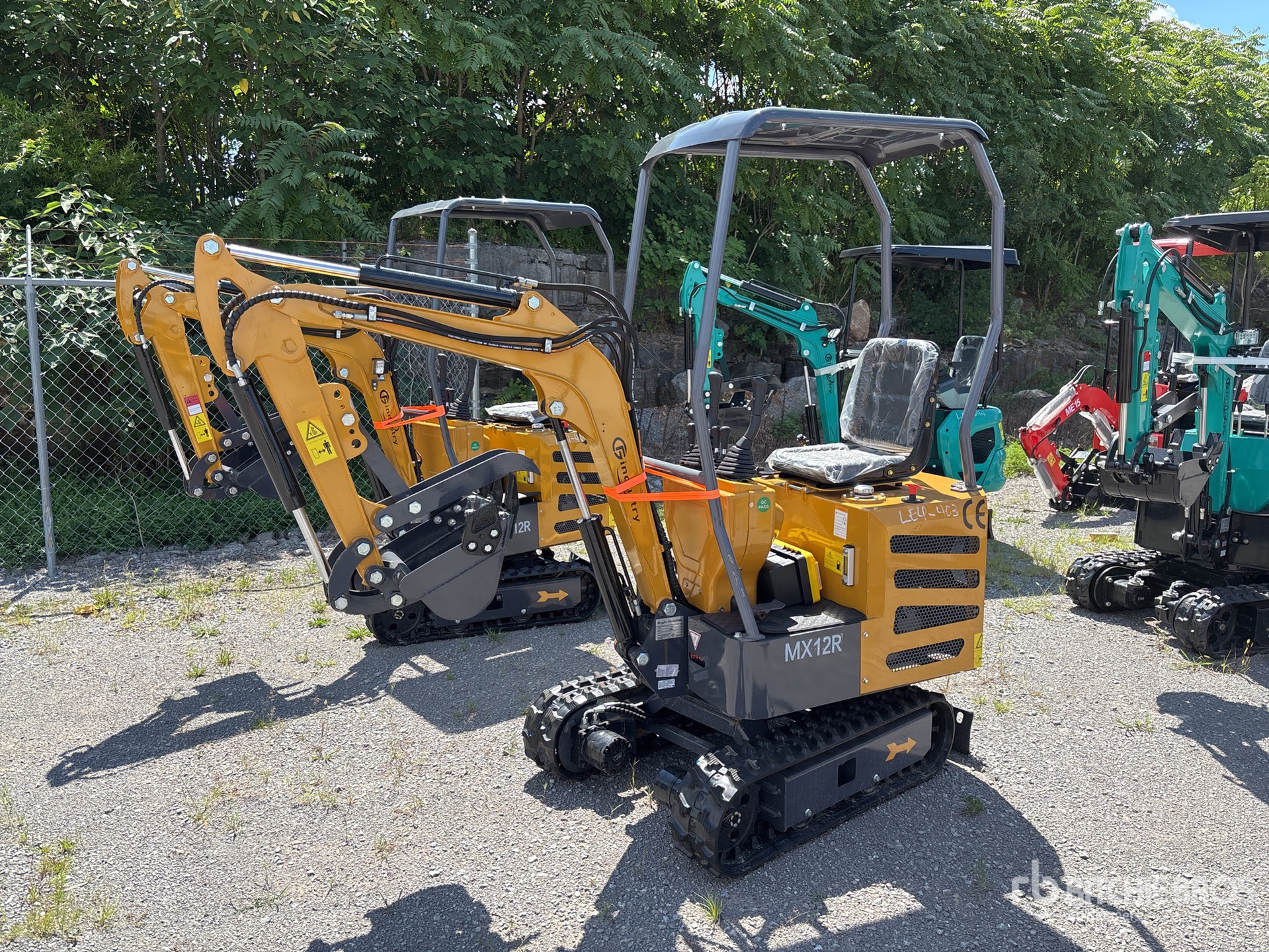 2026 CFG MX12R Mini Excavator (Unused)