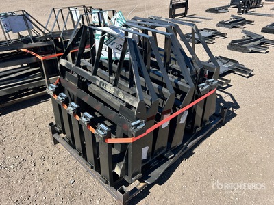 Quantity of (8) 2026 Mower King SA 48 in Fourches pour chargeuse à différentiel (Unused)
