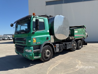 2006 Secmair Chipsealer 5000 L on 2007 DAF 85.380 6x2 Bi-Repandeuse A Bitume 6x2 Asfalt Verdeelwagen