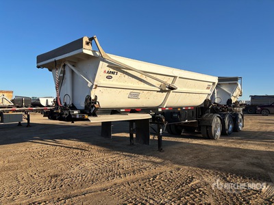 2019 Arne's 22 ft Super B-Train Lead Side Dump Trailer