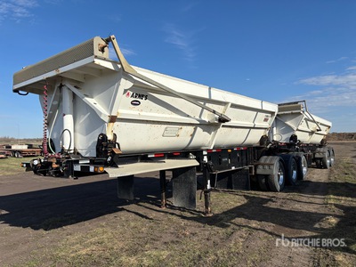 2019 Arne's 22 ft Super B-Train Lead Przyczepa z wywrotem bocznym