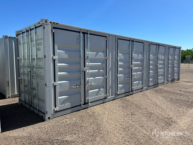 2025 40 ft High Cube Multi-Door Storage Container