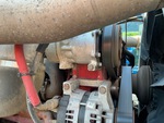 Engine with A/C Compressor