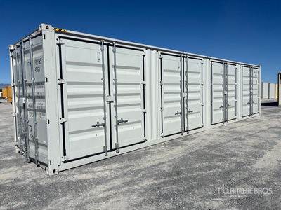 2026 40 ft High Cube Multi-Door Storage Container