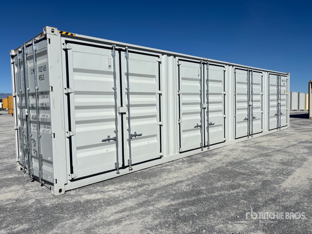 2025 40 ft High Cube Multi-Door Storage Container