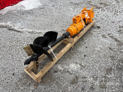 2026 GIYI 16 in Excavator Auger - Fits Cat 303 (Unused)