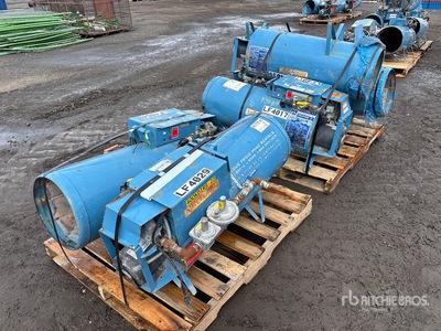 Quantity of (5) Sure Flame Space Heater