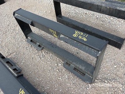 All-Star Skid Steer Attachment Mounting Plate (Unused)