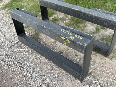 All-Star Skid Steer Attachment Mounting Plate (Unused)