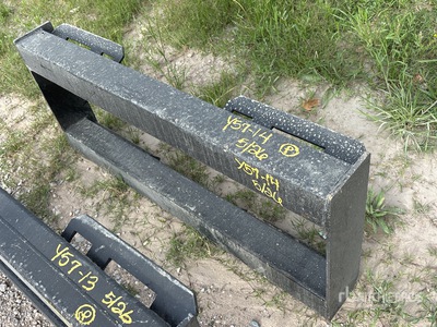 All-Star Skid Steer Attachment Mounting Plate (Unused)