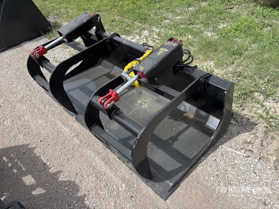 All-Star 72 in Skid Steer Grapple Bucket (Unused)