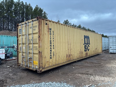 2010 40 ft High Cube Storage Container